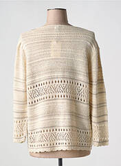 Gilet manches longues beige MINO MORA pour femme seconde vue