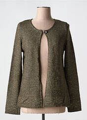 Gilet manches longues vert GRIFFON pour femme seconde vue