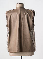 Gilet sans manche marron MERI & ESCA pour femme seconde vue
