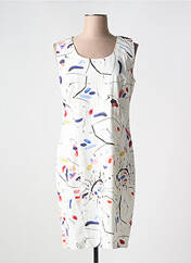 Robe courte blanc GUY DUBOUIS pour femme seconde vue