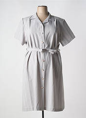 Robe mi-longue gris 20/20 pour femme seconde vue
