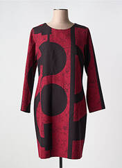 Robe mi-longue rouge GUY DUBOUIS pour femme seconde vue
