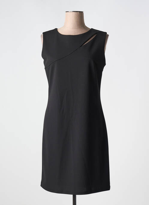 Robe courte noir QUATRE VINGT JOURS pour femme