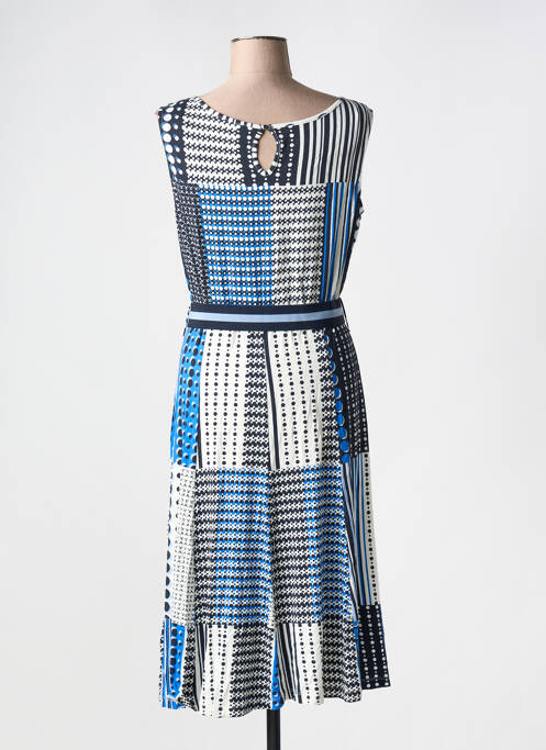 Robe mi-longue bleu CONCEPT K pour femme