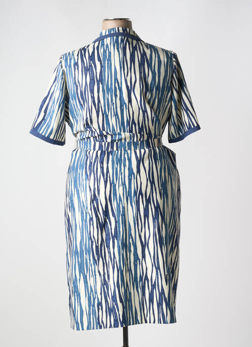 Robe mi-longue bleu FRANCOISE DE FRANCE pour femme