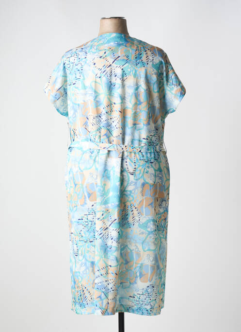Robe mi-longue bleu GUY DUBOUIS pour femme