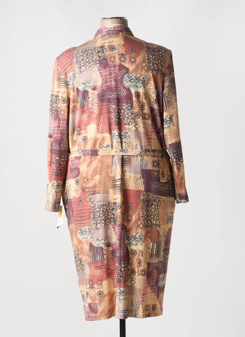 Robe mi-longue orange !OHO! pour femme