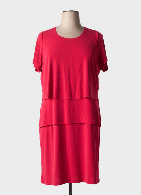 Robe mi-longue rouge GUY DUBOUIS pour femme