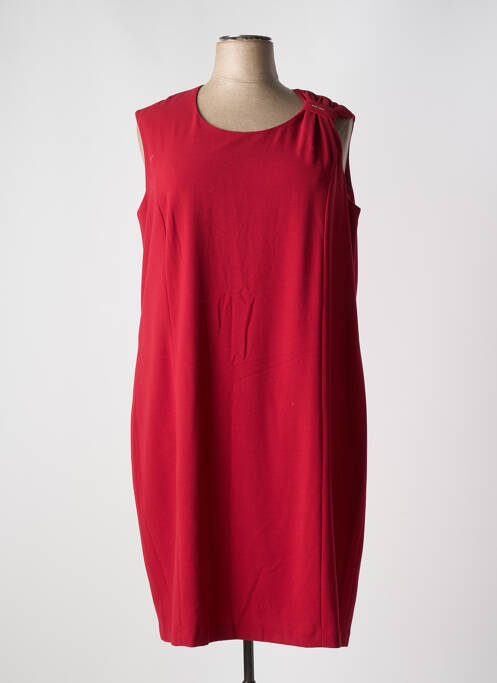 Robe mi-longue rouge GUY DUBOUIS pour femme