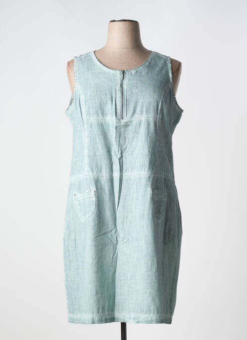 Robe mi-longue vert MERI & ESCA pour femme