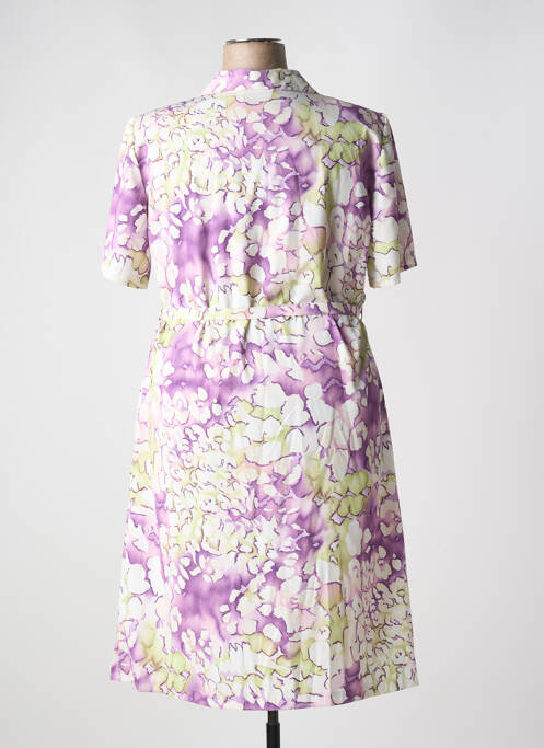 Robe mi-longue violet 20/20 femme