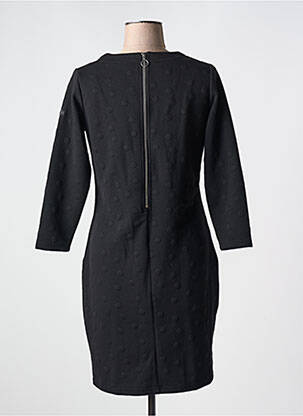 Robe courte manches 3/4 manches 3/4 noir CONCEPT K femme