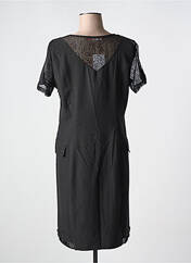 Robe mi-longue noir GRIFFON pour femme seconde vue