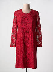 Robe mi-longue rouge GRIFFON pour femme seconde vue