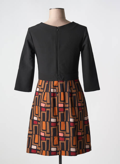 Robe courte noir QUATRE VINGT JOURS pour femme