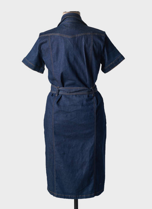 Robe mi-longue bleu GRIFFON pour femme