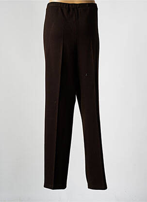 Legging stretch taille normale marron GUY DUBOUIS femme