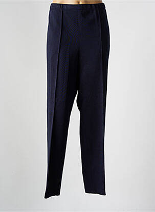 Pantalon droit stretch taille normale bleu RICHY femme