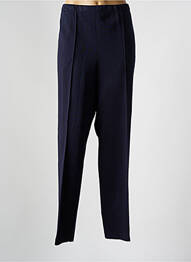 Pantalon droit stretch taille normale bleu RICHY femme
