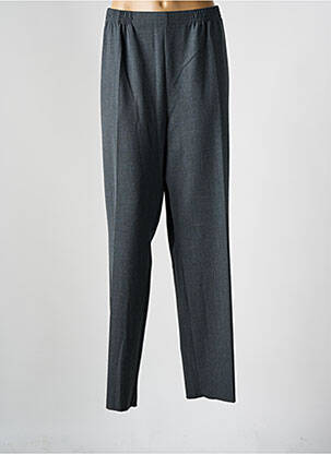 Pantalon droit taille élastique taille normale gris GRIFFON femme