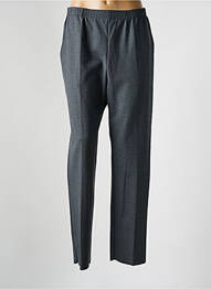 Pantalon droit taille élastique taille normale gris GRIFFON femme