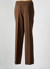Pantalon droit marron GUY DUBOUIS pour femme seconde vue
