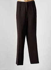 Pantalon droit marron GUY DUBOUIS pour femme seconde vue