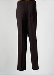 Pantalon droit marron GUY DUBOUIS pour femme seconde vue