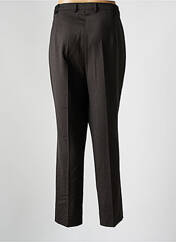 Pantalon droit marron RICHY pour femme seconde vue