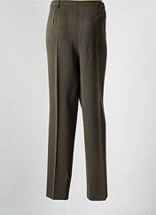 Pantalon droit vert GUY DUBOUIS pour femme seconde vue