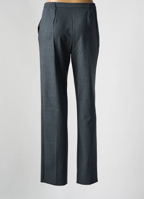 Pantalon droit taille à pinces taille haute gris GRIFFON femme