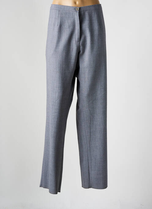 Pantalon droit gris GRIFFON pour femme