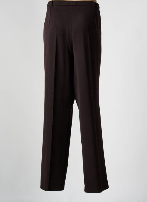 Pantalon droit marron GUY DUBOUIS pour femme