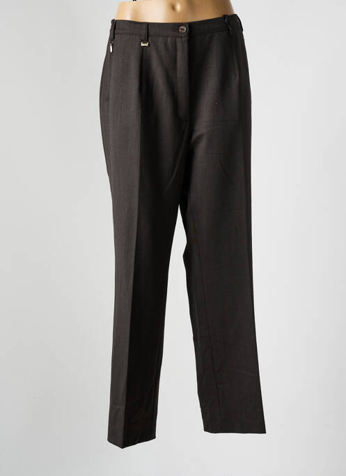 Pantalon droit marron RICHY pour femme