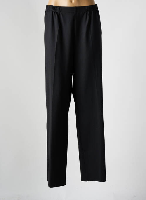 Pantalon droit noir GRIFFON pour femme