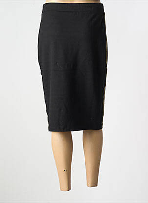 Jupe mi-longue coupe droite noir MERI & ESCA femme