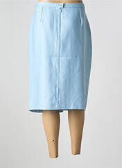 Jupe mi-longue bleu GUY DUBOUIS pour femme seconde vue