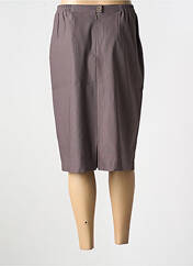 Jupe mi-longue gris GRIFFON pour femme seconde vue