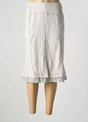 Jupe mi-longue gris GUY DUBOUIS pour femme seconde vue