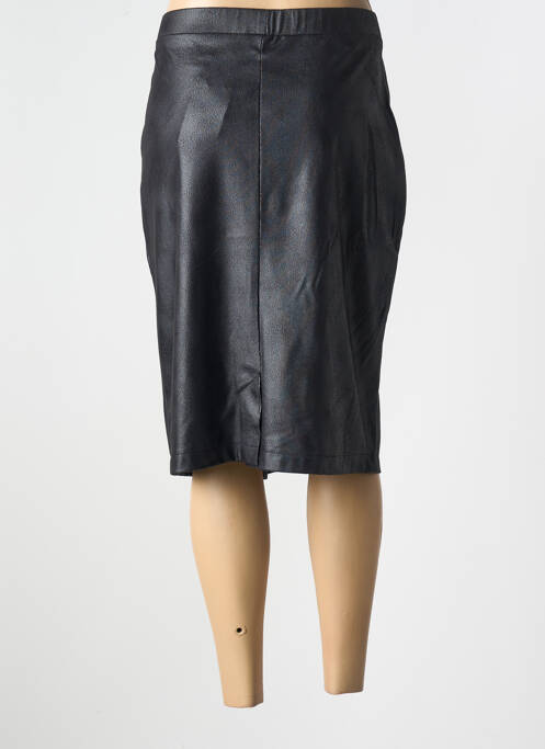 Jupe mi-longue noir GRIFFON pour femme