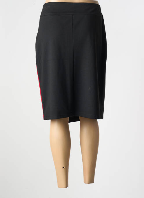Jupe mi-longue noir GUY DUBOUIS femme