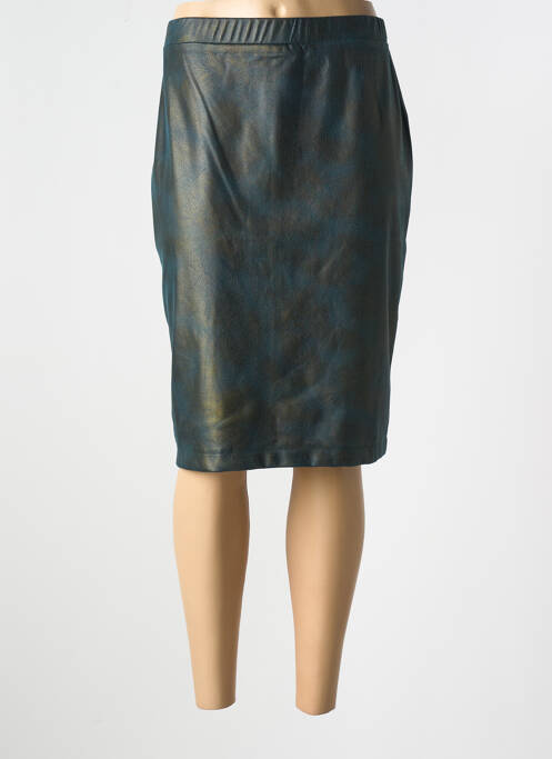 Jupe mi-longue vert GRIFFON pour femme