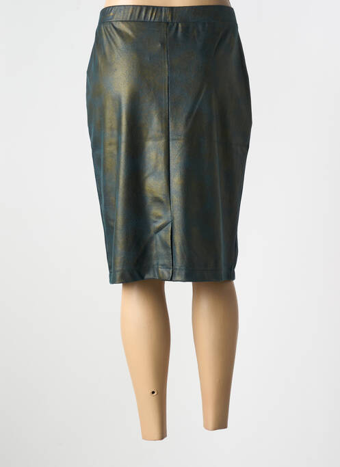 Jupe mi-longue vert GRIFFON pour femme