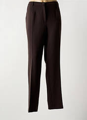 Pantalon droit marron GUY DUBOUIS pour femme seconde vue