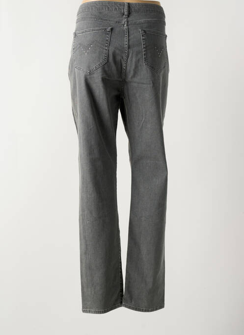 Jeans coupe slim stretch taille normale gris GUY DUBOUIS femme