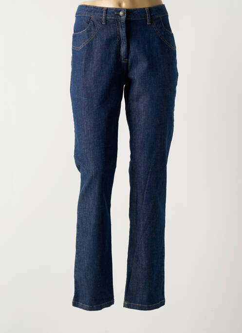 Jeans coupe slim tissage brut taille normale bleu MERI & ESCA femme
