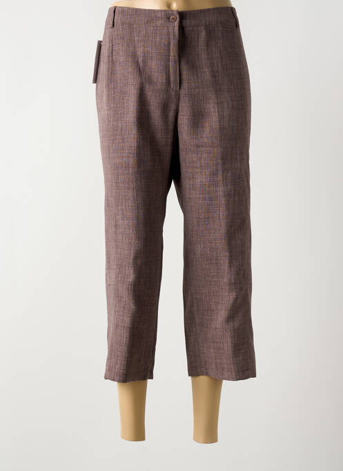 Pantacourt marron GUY DUBOUIS pour femme