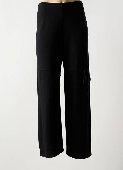 Pantalon droit noir ATLANTA pour femme