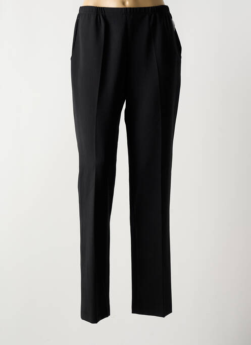 Pantalon droit noir GUY DUBOUIS pour femme