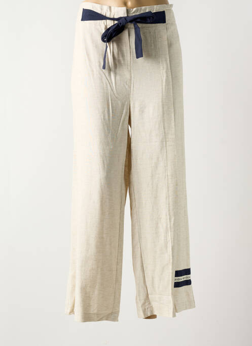 Pantalon large beige MERI & ESCA pour femme
